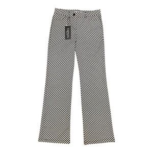 Tapata Womens New Cat Print Flare Leg Soft Stretchy Pants